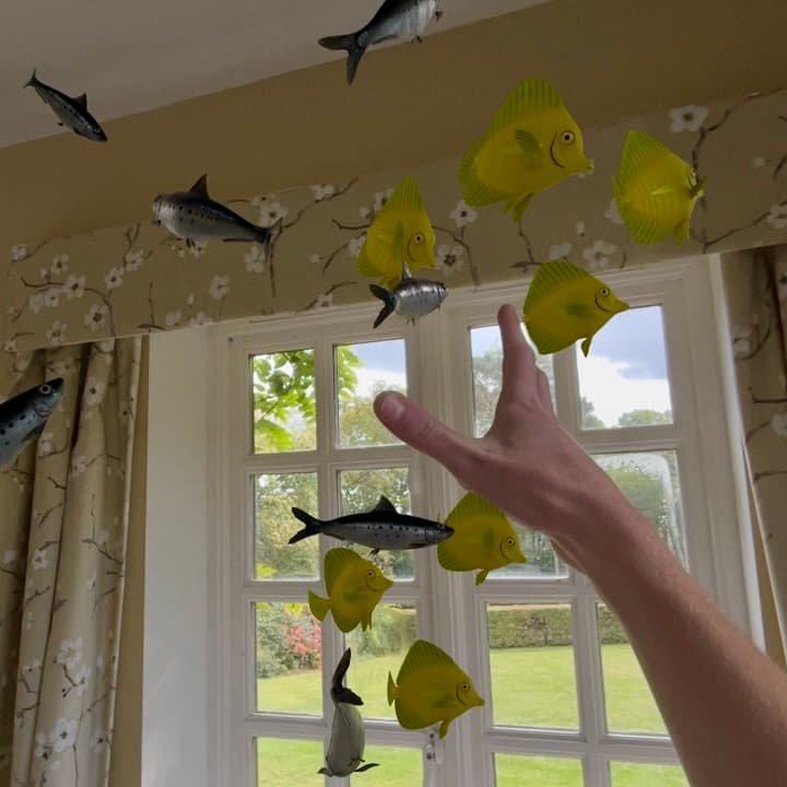 Screenshot of Alive AR Experience project