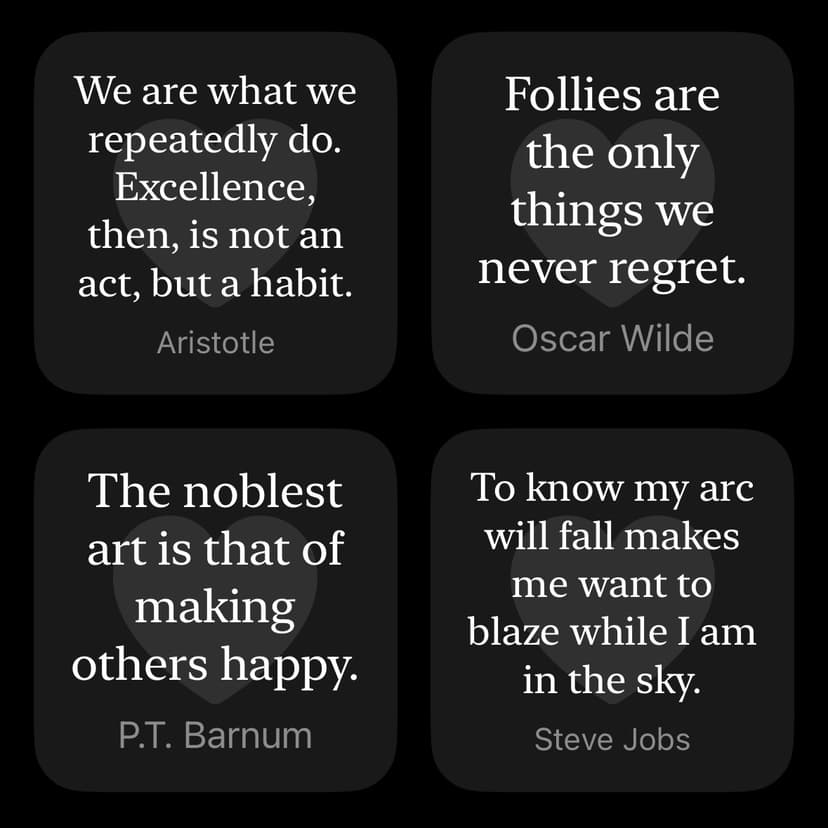 Screenshot of My Favorite Quotes project